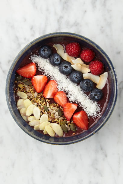 Açaí com Frutas e Sementes